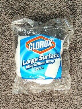Clorox Large Surface Microfiber Mop Refill Brand New Unopened Discontinued